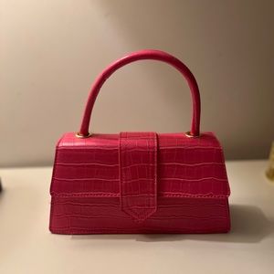 Leather Pink Small bag